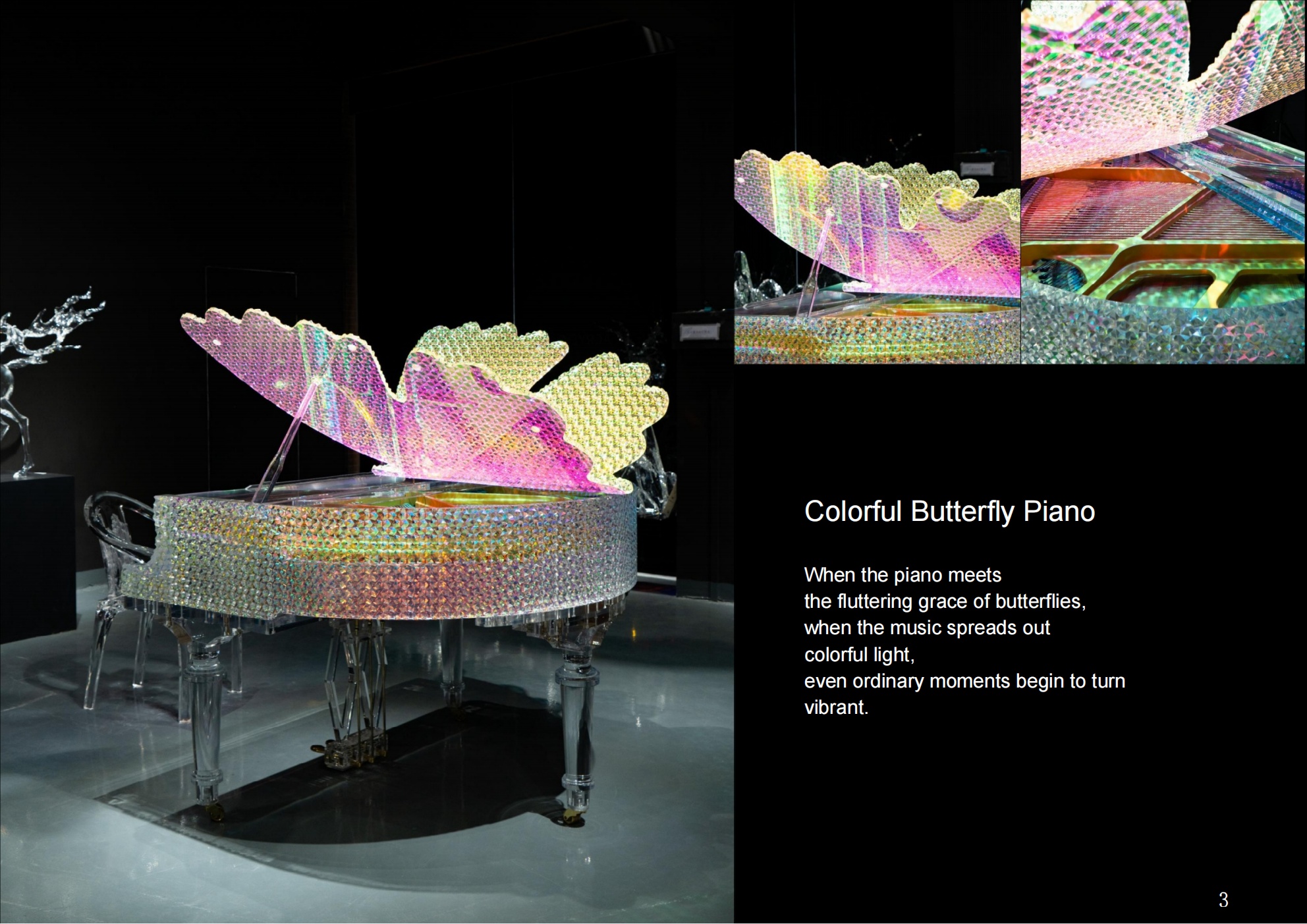 Colorful Butterfly Piano
